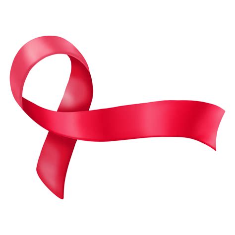 Red ribbon HIV, World AIDS day, Digital painting 11026815 PNG