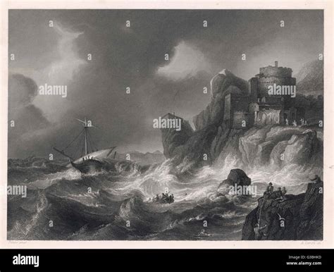 The Shipwreck' 17th century Stock Photo - Alamy