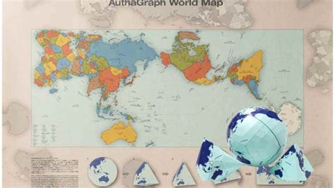 Is AuthaGraph The World's Most Accurate Map? | A World Map Projection With Correct Proportions ...