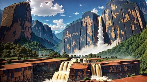 Premium AI Image | Angel Falls Venezuela