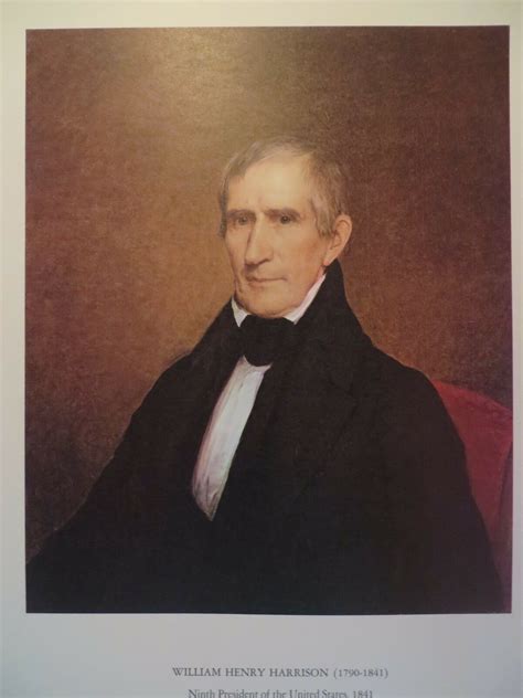 1964 WILLIAM HENRY HARRISON Portrait 18" x 14" Art Print by SHERWOOD ...