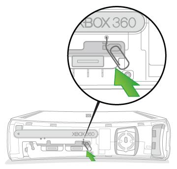 Manually eject your Xbox 360 console disc tray | Xbox Support