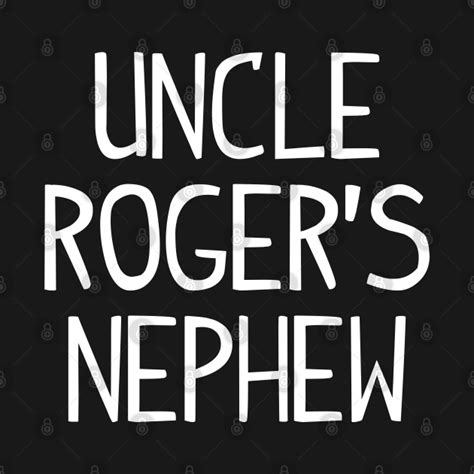 Uncle Roger's Nephew - Uncle Roger - T-Shirt | TeePublic