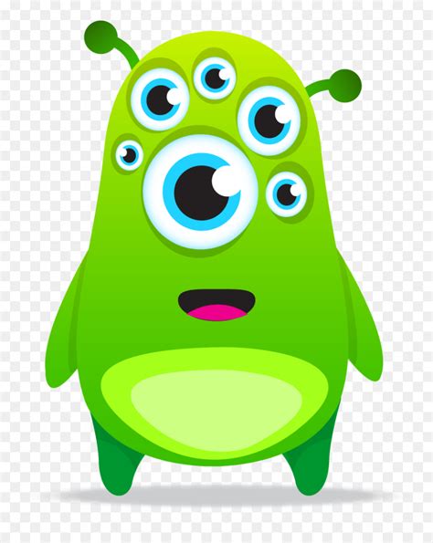 Classdojo Monster - Class Dojo Green Avatar, HD Png Download - vhv