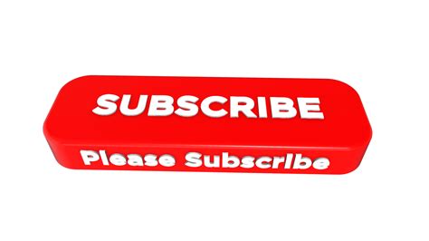 Subscribe Buttons Templates For FREE [PSD], [AI], [PNG], [MP4]