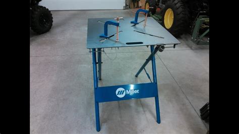 Miller 30FX ArcStation 30"x 30" Welding Table My Review By KVUSMC' - YouTube