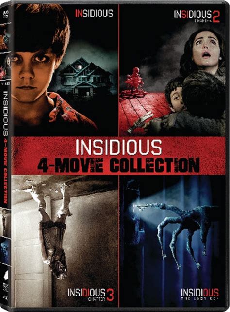 Insidious: 4-Movie Collection (DVD) - Walmart.com