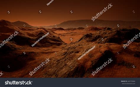 3d Rendering Surface Mars Stock Illustration 449776966 | Shutterstock