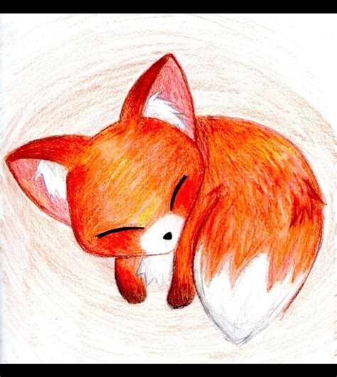 Baby Fox - Fox Fan Art (24592678) - Fanpop