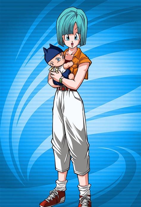 Bulma - Baby Trunks card [Bucchigiri Match] by Maxiuchiha22 | Dragon ball art, Baby trunks ...