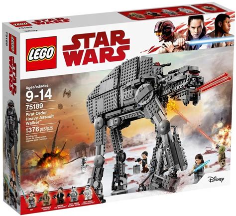 LEGO STAR WARS 75189 CIĘŻKA MASZYNA KROCZĄCA NOWY - 7708334105 - oficjalne archiwum Allegro