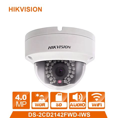 Wireless IP Camera Hikvision DS 2CD2142FWD IWS 4MP WDR PoE Dome Cam security camera wifi monitor ...