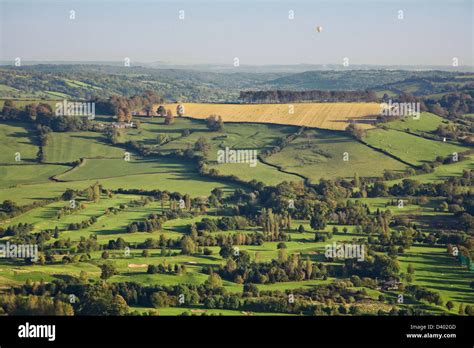 Countryside england aerial somerset hi-res stock photography and images - Alamy