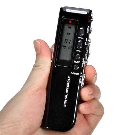 Kebidumei 4GB Digital LCD Time Display and Telephone Recording Voice ...