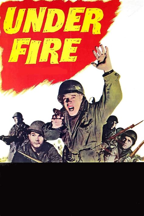 Under Fire (1957) - Posters — The Movie Database (TMDB)