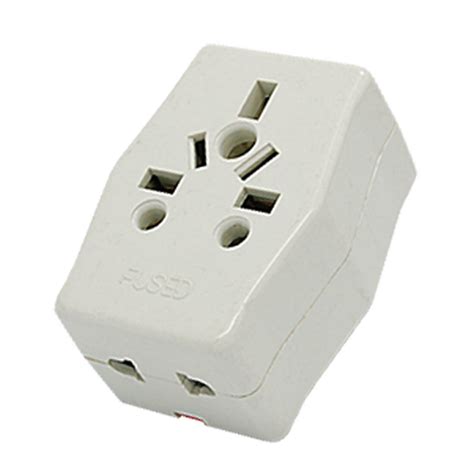 5A 250V Electrical Plug Adapter 3 Way Multi Outlet Receptacle Multi ...