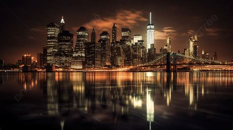 New York City At Night Background, Picture Of Ny Background Image And Wallpaper for Free Download