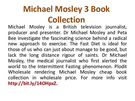 Michael Mosley 3 Book Collection