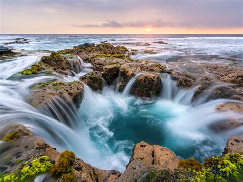 Wawaloli Beach Beach In Hawaii Sea Waves Stones Beautiful Picture Nature Wallpaper Hd For ...