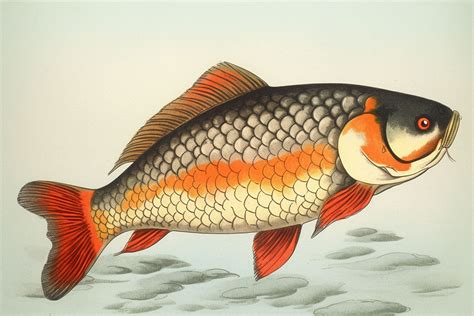 Fish Drawings With Color