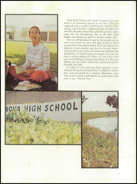 Explore 1975 Nova High School Yearbook, Davie FL - Classmates