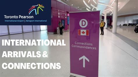 TORONTO PEARSON Airport International Arrivals & Connecting Flights ...