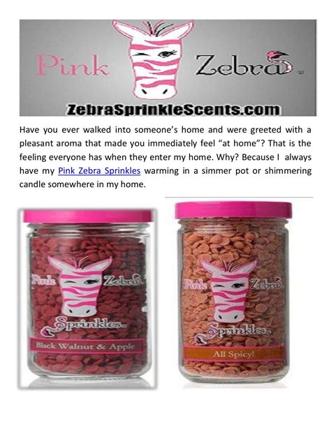 Pink Zebra Sprinkle Scents : Buy Pink Zebra Sprinkles