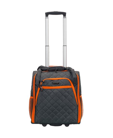 Rockland Luggage 15" Melrose Wheeled Underseat Softside Carry On BF31 ...