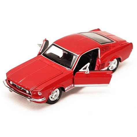 1967 Ford Mustang GT-500, Red - Maisto 34260 - 1/24 Scale Diecast Model Toy Car (Brand New, but ...