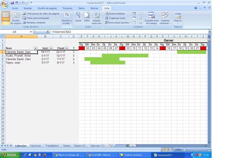 microsoft excel - How to color fill cells between range of dates - Super User