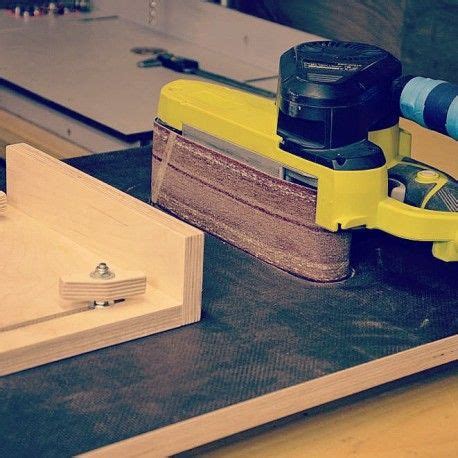 Belt sander table. | Belt sander, Diy belt sander, Woodworking plans diy