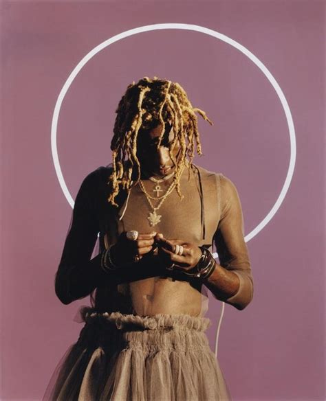 Young Thug wears dresses, looks perfect | Young thug fashion, Young thug dress, Dazed magazine