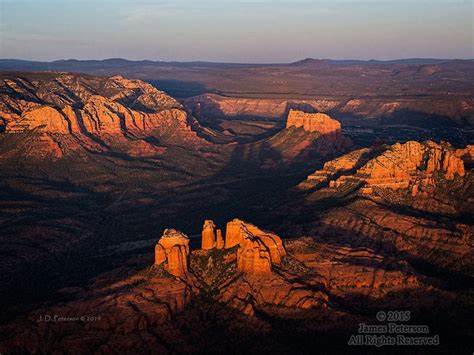 Aerial view, Aerial, Sedona