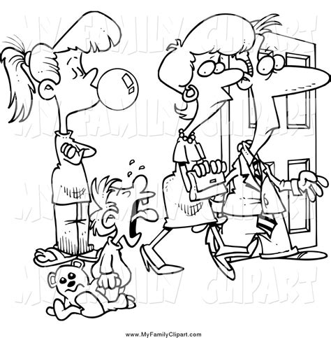 Babysitting clipart black and white, Babysitting black and white ...