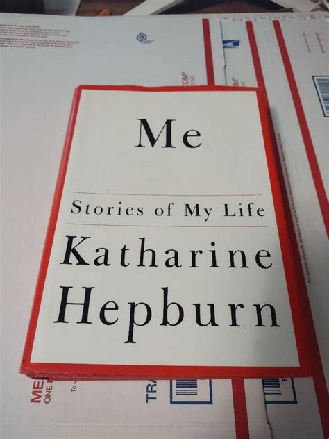 Me Stories of My Life by Katharine Hepburn Hardcover Book 1992 - Etsy ...