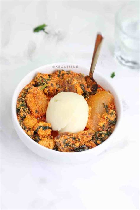 Egusi soup - K's Cuisine