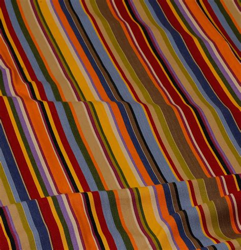 Sunny Stripe Cotton Fabric Multi-color – Thoppia