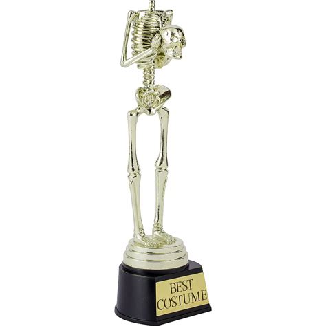 Skeleton Best Costume Trophy | Party City