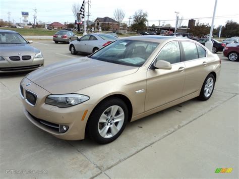 2012 Milano Beige Metallic BMW 5 Series 528i Sedan #57823227 Photo #8 | GTCarLot.com - Car Color ...