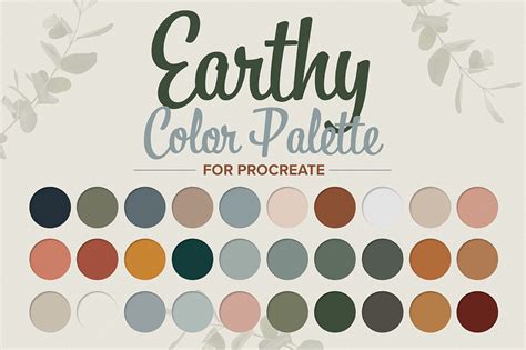 Earthy Color Palette Procreate | ubicaciondepersonas.cdmx.gob.mx