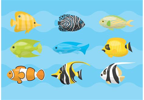 Tropical Fish Vectors - Download Free Vector Art, Stock Graphics & Images