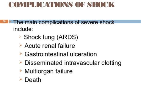 Shock mgt