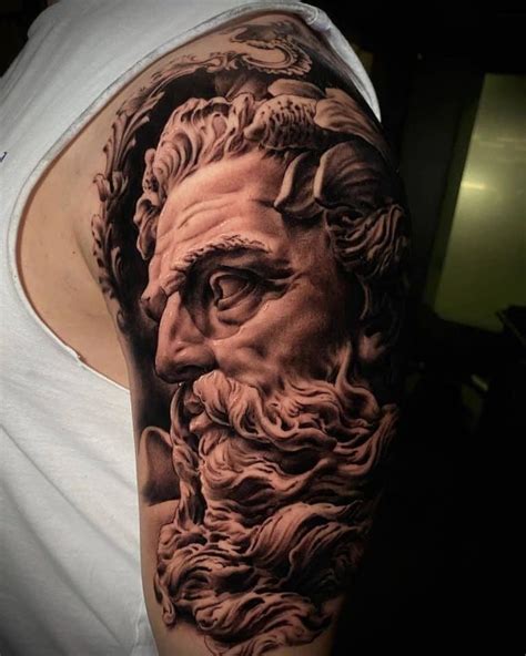 Zeus Tattoos: Meanings, Tattoo Designs & Ideas | Zeus tattoo, Hercules ...