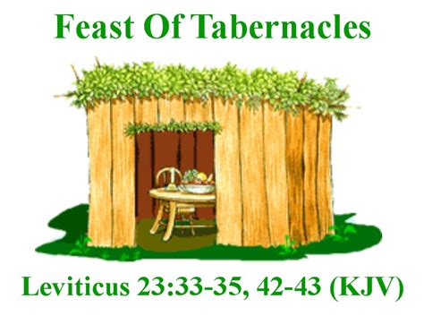 The Most High God's Holy Days (Photos Style): Feast Of Tabernacles