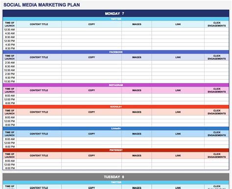 Free Marketing Plan Templates for Excel - Smartsheet