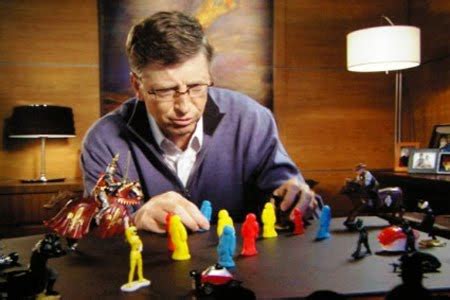 INSPIRATION: BILL GATES HARD AT WORK