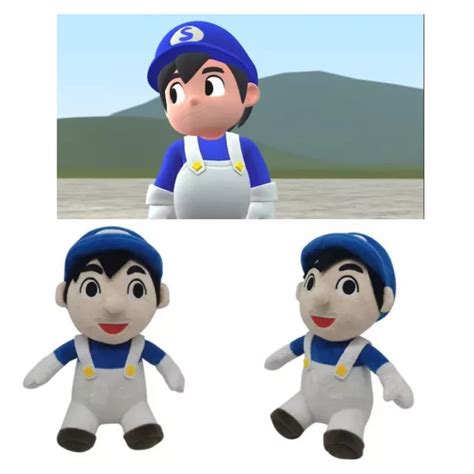 SMG4 SMG3 SUPER Mario Bros Animation White Stuffed Dolls Cartoon Gift Toys Plush £11.35 ...