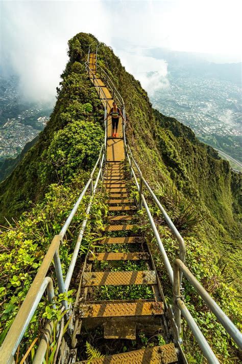 Stairway To Heaven Hike On Oahu, Hawaii: Updated 2024 | Places to travel, Travel photography ...