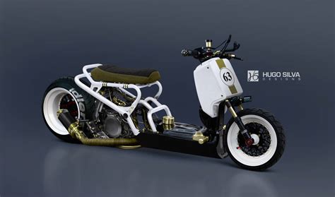 honda ruckus custom by hugosilva on DeviantArt