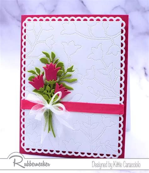 Make Easy Cards With Pierced Background Dies - Kittie Kraft